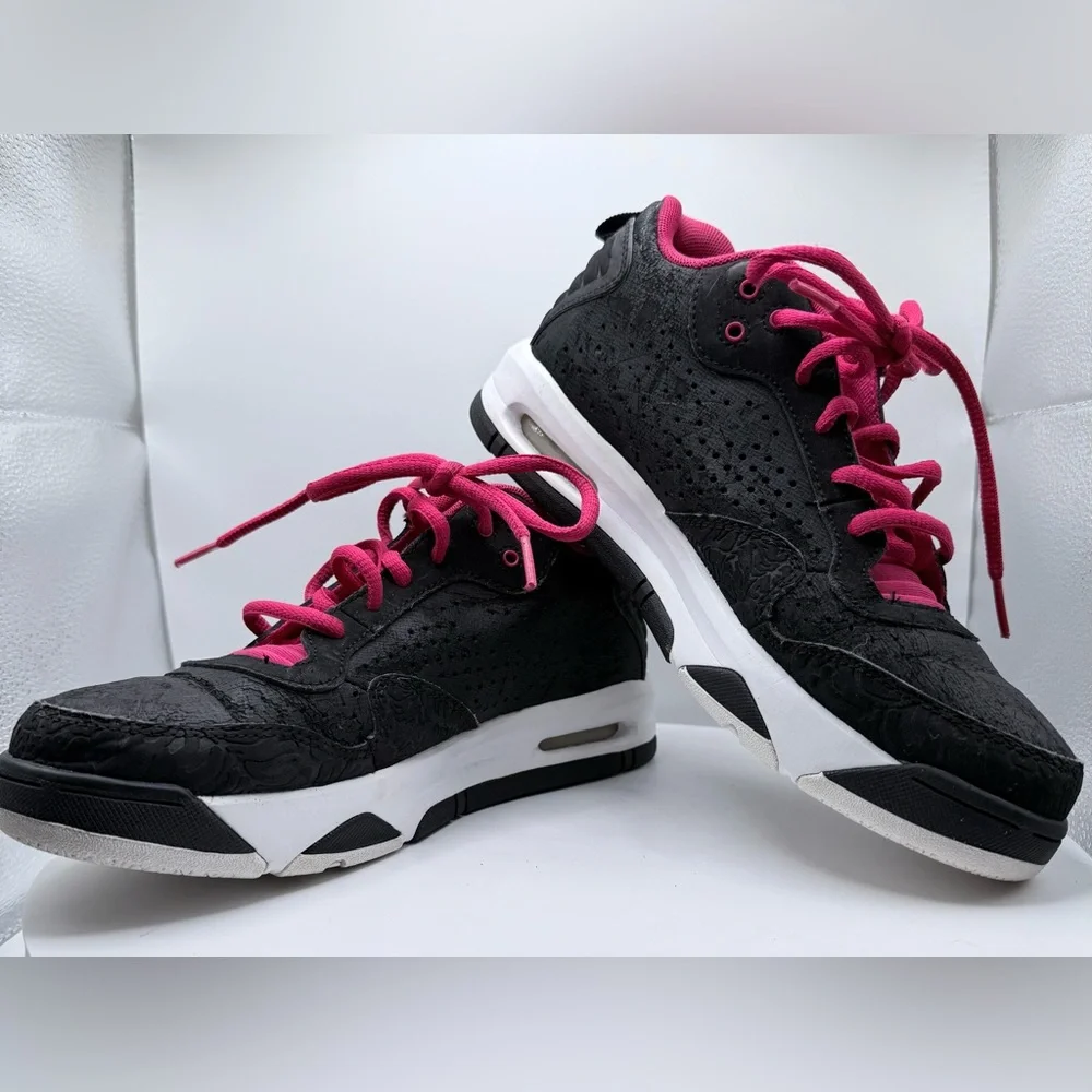 Nike Girls Air Jordan‎ After Game 2 487605-009 Black Sneaker Shoes Size 6Y